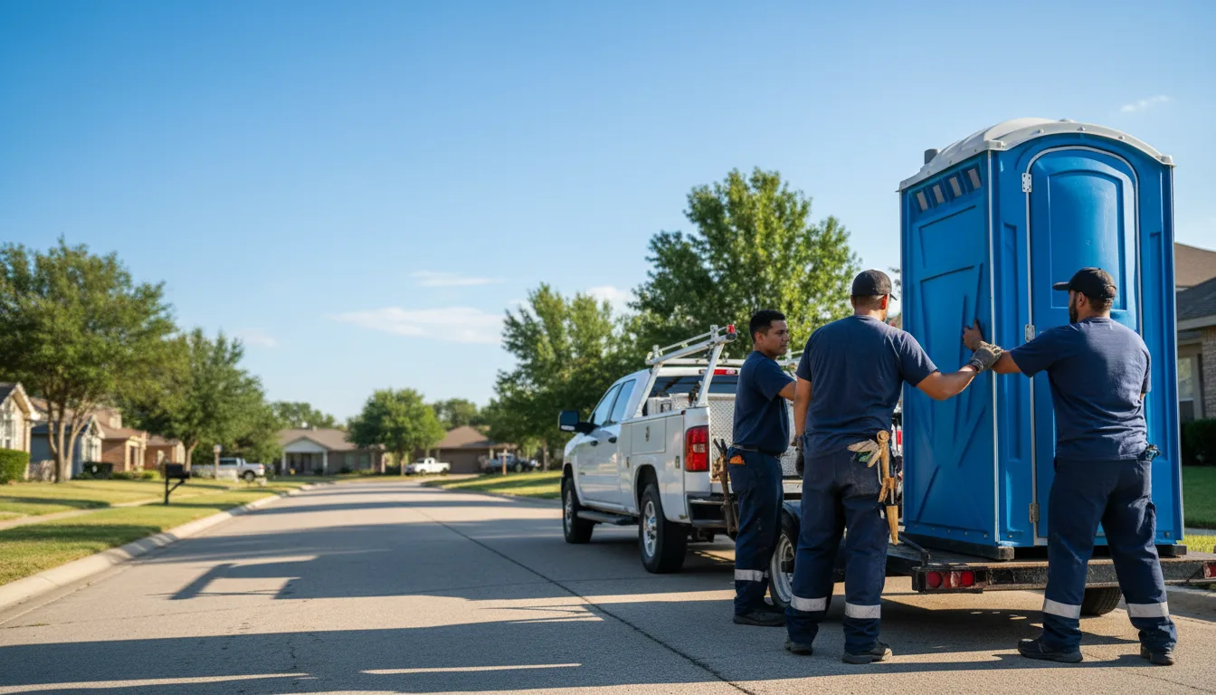 Portable Toilet Rental in Murphy, TX near me